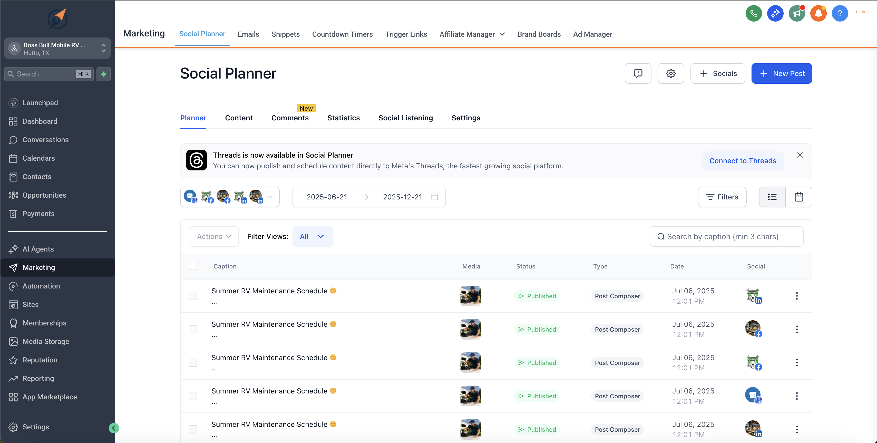 Marketing & Business Tools additional screenshot